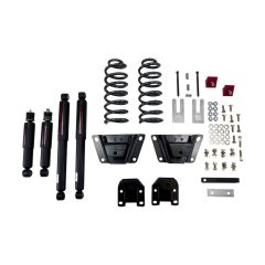 BELLTECH LOWERING KITS  1989-1997 Ford Ranger (Ext Cab) 2" F/4" R drop W/ Nitro Drop II Shocks