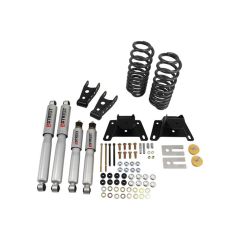 BELLTECH LOWERING KITS 1987-1996 Ford F-150 (Std Cab) 2" F/4" R drop W/ Street Performance Shocks