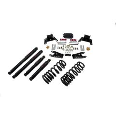 BELLTECH LOWERING KITS 1987-1996 Ford F-150 (Ext Cab) 2" F/4" R drop W/ Nitro Drop II Shocks