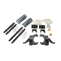BELLTECH LOWERING KITS 1973-1987 Chevrolet Blazer/Jimmy (1 1/4 Rotor) 4" F/6" R drop W/ Nitro Drop II Shocks