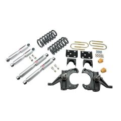 BELLTECH LOWERING KITS 1973-1987 Chevrolet Blazer/Jimmy (1 1/4 Rotor) 4" F/6" R drop W/ Street Performance Shocks