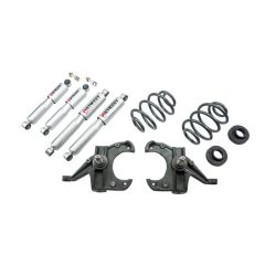 BELLTECH LOWERING KITS 1963-1970 Chevrolet C10 3" F/3" or 4" R drop W/ Street Performance Shocks