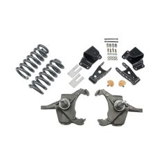 BELLTECH LOWERING KITS 1975-1991 Chevrolet Silverado C30 1 Ton (Crew Cab & Dually Only) 4" F/4" R drop W/O Shocks