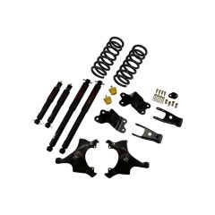BELLTECH LOWERING KITS 1988-1991 Chevrolet Silverado/Sierra C1500 (Std Cab) 3" F/4" R drop W/ Nitro Drop II Shocks