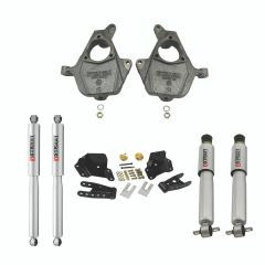 BELLTECH LOWERING KITS 1999-2006 Chevrolet Silverado/Sierra (Std Cab) 2" F/4" R drop W/ Street Performance Shocks