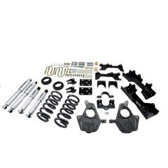 BELLTECH LOWERING KITS  2016.5-2018 Chevrolet Silverado/Sierra (EST/CREW) 2WD, 3-4F/7R