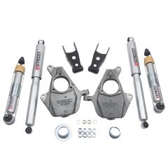 BELLTECH LOWERING KITS 2014-2017 SIL/SIERRA 2WD/4WD 2F/2-3R (ALL CAB) W/Shocks