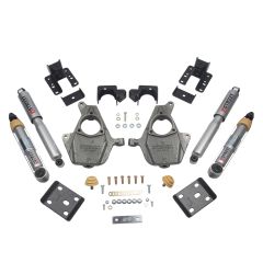 BELLTECH LOWERING KITS  2016.5-2018 Chevrolet Silverado/Sierra ALL CAB 2WD 3-4F/5-6R