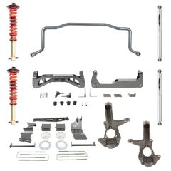 BELLTECH LIFT KIT 2016-2018 Silverado / Sierra 1500 4wd (Ext & Crew Cab) 7"-9" Lift w/ Front Coilovers & Sway Bar