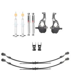 BELLTECH LOWERING KITS  2019+ Chevrolet Silverado/Sierra 1500 2WD 4WD (All Cabs) 0 to 3" F/ 4" R 