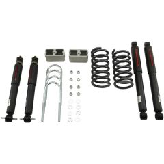 BELLTECH LOWERING KITS  1983-1997 Mitsubishi Mighty Max 2.5" F/3" R drop W/ Nitro Drop II Shocks