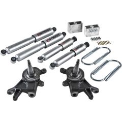 BELLTECH LOWERING KITS 1983-1997 Nissan Pickup & Hardbody 2" F/3" R drop W/ Street Performance Shocks