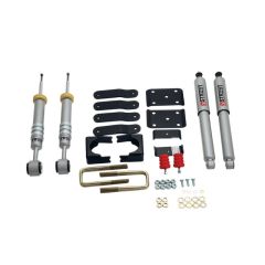 BELLTECH LOWERING KITS  2007-2018 Toyota Tundra V8 only ((All Cabs): except TRD) +2" to -2" F/4" R drop W/ Street Performance Shocks