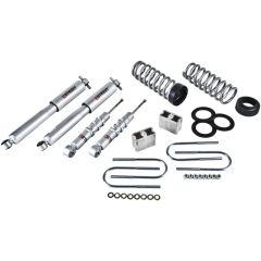 BELLTECH LOWERING KITS 2004-2012 Chevrolet Colorado/Canyon (Std Cab) Z85 suspension 1" or 2" F/3" R drop W/ Street Performance Shocks