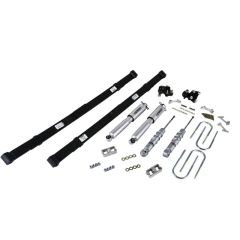 BELLTECH LOWERING KITS 2004-2012 Chevrolet Colorado/Canyon (Ext Cab & Std Cab) Z85 suspension 2" F/4" R drop W/ Street Performance Shocks