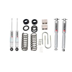 BELLTECH LOWERING KITS 2004-2012 Chevrolet Colorado/Canyon (Ext Cab) Z85 suspension 1" or 2" F/3" R drop W/ Street Performance Shocks