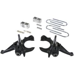 BELLTECH LOWERING KITS 1982-2004 Chevrolet S10/S15 Pickup 4&6 cyl. (Ext Cab) 2" F/2" R drop W/O Shocks