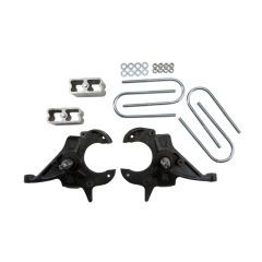 BELLTECH LOWERING KITS 1982-2004 Chevrolet S10/S15 Pickup 4&6 cyl. (Ext Cab) 2" F/3" R drop W/O Shocks