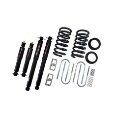 BELLTECH LOWERING KITS 1982-2004 Chevrolet S10/S15 Pickup 4&6 cyl. (Ext Cab) 2" or 3" F/3" R drop W/ Nitro Drop II Shocks