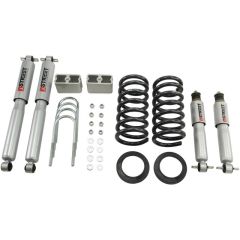 BELLTECH LOWERING KITS  1982-2004 Chevrolet S10/S15 Pickup 4&6 cyl. (Ext Cab) 2" or 3" F/3" R drop W/ Street Performance Shocks