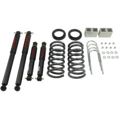 BELLTECH LOWERING KITS 1994-2004 Chevrolet S10/S15 Pickup 6 cyl. (Ext Cab) 2" or 3" F/3" R drop W/ Nitro Drop II Shocks