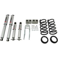 BELLTECH LOWERING KITS 1994-2004 Chevrolet S10/S15 Pickup 6 cyl. (Ext Cab) 2" or 3" F/3" R drop W/ Street Performance Shocks