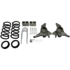 BELLTECH LOWERING KITS 1998-2003 Chevrolet Blazer/Jimmy 6 cyl. (except Extreme) 4" or 5" F/3" R drop W/O Shocks