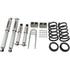 BELLTECH LOWERING KITS 1998-2003 Chevrolet Blazer/Jimmy 6 cyl. (except Extreme) 2" or 3" F/3" R drop W/ Street Performance Shocks