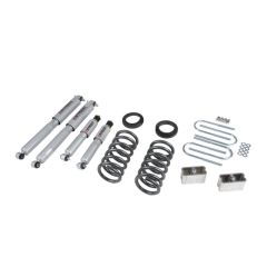 BELLTECH LOWERING KITS  1982-2004 Chevrolet S10/S15 Pickup 4&6 cyl. (Std Cab) 83-97 Chevrolet Blazer/Jimmy 4&6 cyl. 2" or 3" F/3" R drop W/ Street Performance Shocks