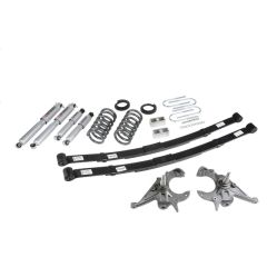 BELLTECH LOWERING KITS 1995-1997 Chevrolet Blazer/Jimmy 4 cyl. 4" or 5" F/5" R W/ Street Performance Shocks