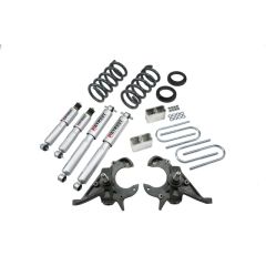 BELLTECH LOWERING KITS 1995-1997 Chevrolet Blazer/Jimmy 6 cyl. 3" F/3" R W/ Street Performance Shocks