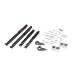BELLTECH LOWERING KITS 1982-1997 Chevrolet S10/S15 Pickup Blazer (4WD) 1" to 3" F/2" R drop 91-93 Typhoon/Syclone 1" or 2" F/2" R drop W/ Nitro Drop II Shocks