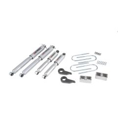BELLTECH LOWERING KITS 1982-1997 Chevrolet S10/S15 Pickup Blazer (4WD) 1" to 3" F/2" R drop 91-93 Typhoon/Syclone 1" or 2" F/2" R drop W/ Street Performance Shocks