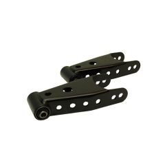 BELLTECH SHACKLE KIT 2004-2013 Ford F-150 (All) 1' Rear Drop, 87-98 Ford F250/350 (All) 2" Rear Drop
