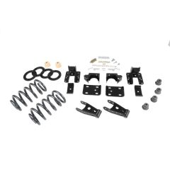 BELLTECH LOWERING KITS 2007-2013 Chevrolet Silverado/Sierra (Std Cab) 1" or 2" F/4" R drop W/O Shocks