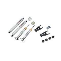 BELLTECH LOWERING KITS 2007-2013 Chevrolet Silverado/Sierra (Ext Cab & Crew Cab) 1" or 2" F/2" or 3" R drop W/ Street Performance Shocks