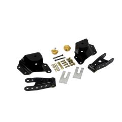 BELLTECH SHACKLE AND HANGER KIT 1999-2006 Chevrolet Silverado/Sierra 1500 Std Cab Short bed Only 4" Rear Drop