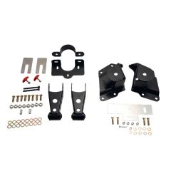 BELLTECH SHACKLE AND HANGER KIT 1999-2006 Chevrolet Silverado/Sierra 1500 Ext Cab Short bed Only 4" Rear Drop