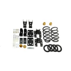 BELLTECH LOWERING KITS 2007-2013 Chevrolet Silverado/Sierra (Ext Cab & Crew Cab) 1" or 2" F/4" R drop W/O Shocks