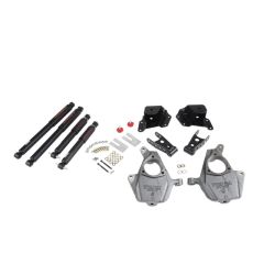 BELLTECH LOWERING KITS 1999-2006 Chevrolet Silverado/Sierra (Std Cab) 2" F/3" R drop W/ Nitro Drop II Shocks