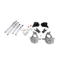BELLTECH LOWERING KITS 1999-2006 Chevrolet Silverado/Sierra (Std Cab) 2" F/3" R drop W/ Street Performance Shocks