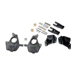 BELLTECH LOWERING KITS 2005-2006 Chevrolet Silverado/Sierra (Std Cab, w/ Factory Front Torsion bar) 2" F/4" R drop W/O Shocks