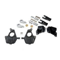 BELLTECH LOWERING KITS 2005-2006 Chevrolet Silverado/Sierra (Std Cab, w/ Factory Front Torsion bar) 3" or 4" F/4" R drop W/O Shocks