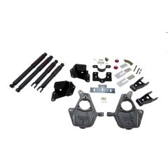 BELLTECH LOWERING KITS 1999-2006 Chevrolet Silverado/Sierra (Ext Cab) 2" F/3" R drop W/ Nitro Drop II Shocks