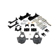 BELLTECH LOWERING KITS 2005-2006 Chevrolet Silverado/Sierra (Ext Cab, w/ Factory Front Torsion bar) 3" or 4" F/6" R drop W/O Shocks