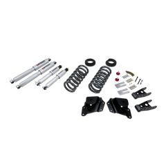 BELLTECH LOWERING KITS 1999-2006 Chevrolet Silverado/Sierra (Std Cab) 2" or 3" F/3" R drop W/ Street Performance Shocks