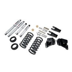 BELLTECH LOWERING KITS 1999-2006 Chevrolet Silverado/Sierra (Std Cab) 2" or 3" F/4" R drop W/ Street Performance Shocks