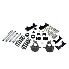 BELLTECH LOWERING KITS 1999-2000 Chevrolet Silverado/Sierra (Std Cab) 4" or 5" F/6" R drop W/ Street Performance Shocks