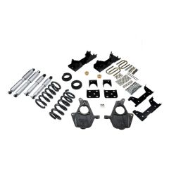 BELLTECH LOWERING KITS 2001-2006 Chevrolet Silverado/Sierra (Std Cab) 4" or 5" F/6" R drop W/ Street Performance Shocks