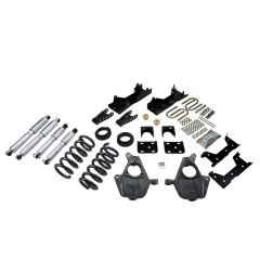 BELLTECH LOWERING KITS 2001-2006 Chevrolet Silverado/Sierra (Std Cab) 4" or 5" F/6" or 7" R drop W/ Street Performance Shocks